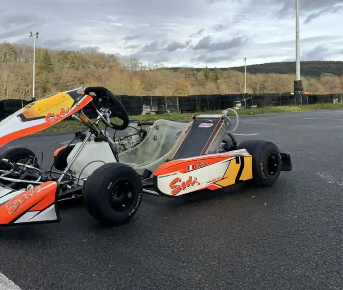 KZ Photo d'un kart à vitesse de KART 52